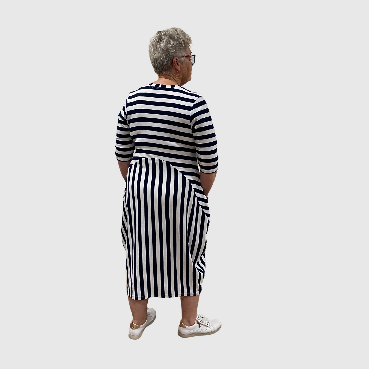 Summer Stripe Pocket Dress