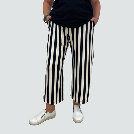 Pocket pant stripe